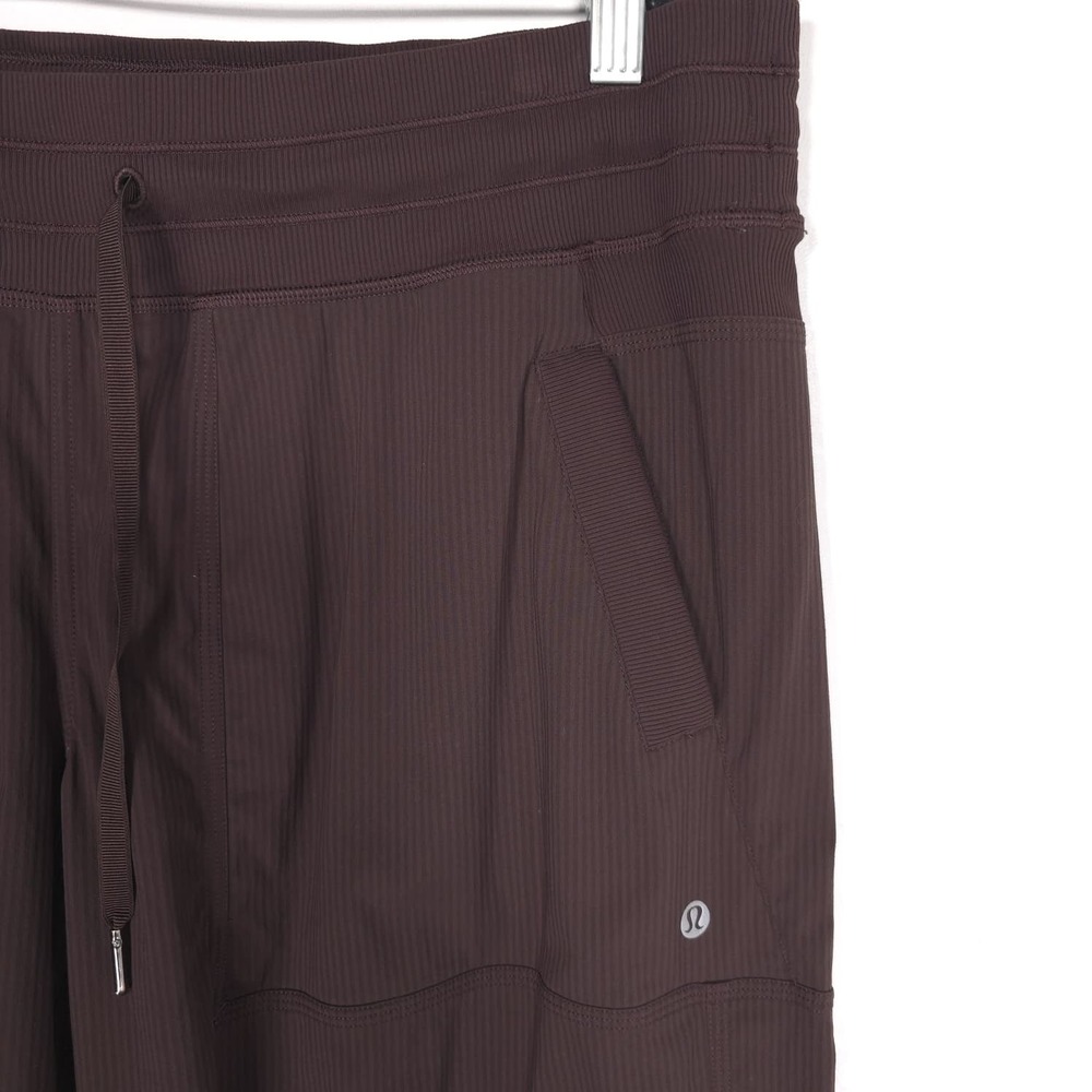 LULULEMON Dance Studio‎ Pants Women 12 Stretch Drawstring Athletic - Picture 3 of 12